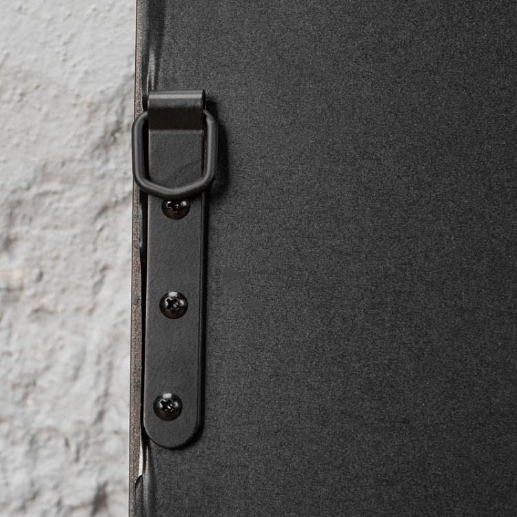 Арт-объект Кожаный руль гоночного автомобиля за стеклом в раме, M Shadow Box Leather Steering Wheel Medium