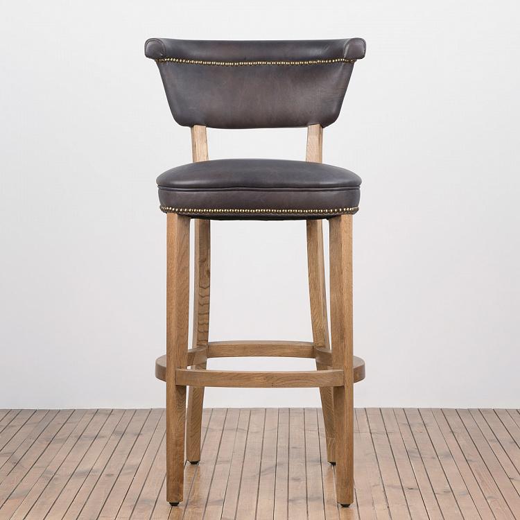 Высокий барный стул Анджелес Angeles Barstool High, Weathered Oak