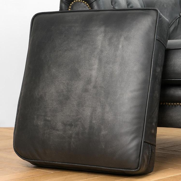 Двухместный диван Парламент, светлые ножки Parlament 2 Seater, Light Brown Wood D