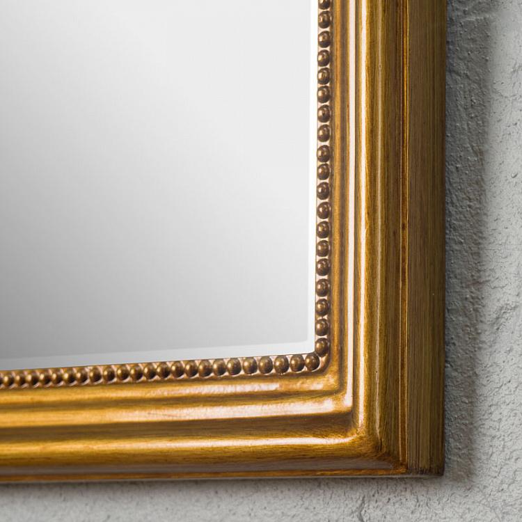 Зеркало в золотой раме Алиса Alice Mirror Gold