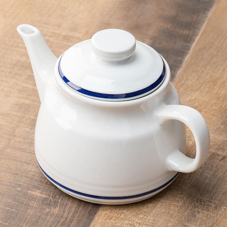 Чайник из серии Синяя полоска Filo Blue Teapot