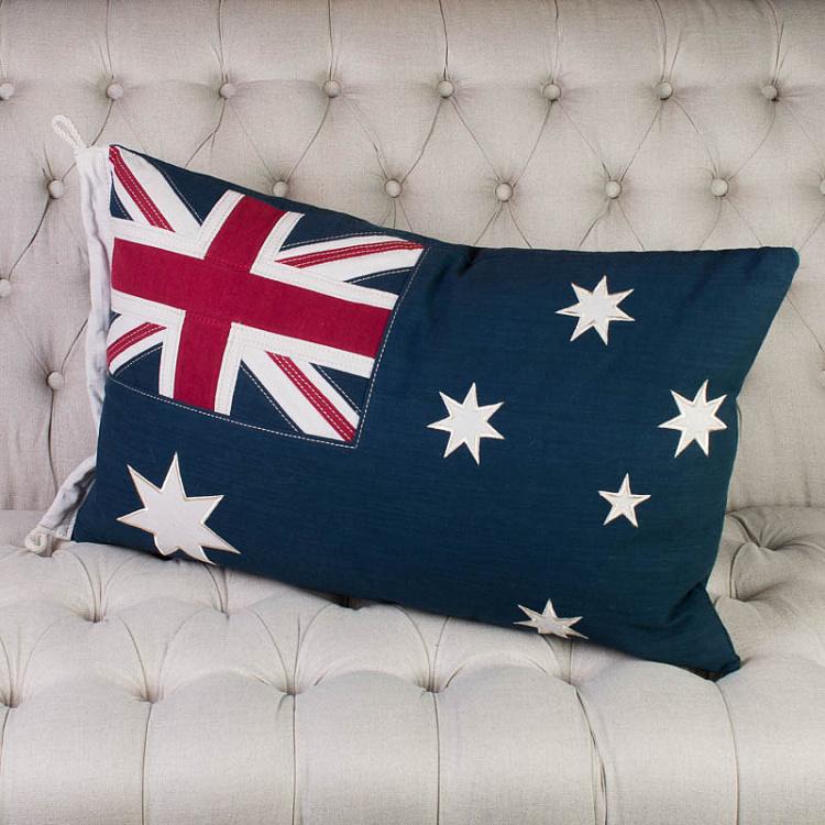 Декоративная подушка с флагом Австралии, S Flag Cushion Australia Small
