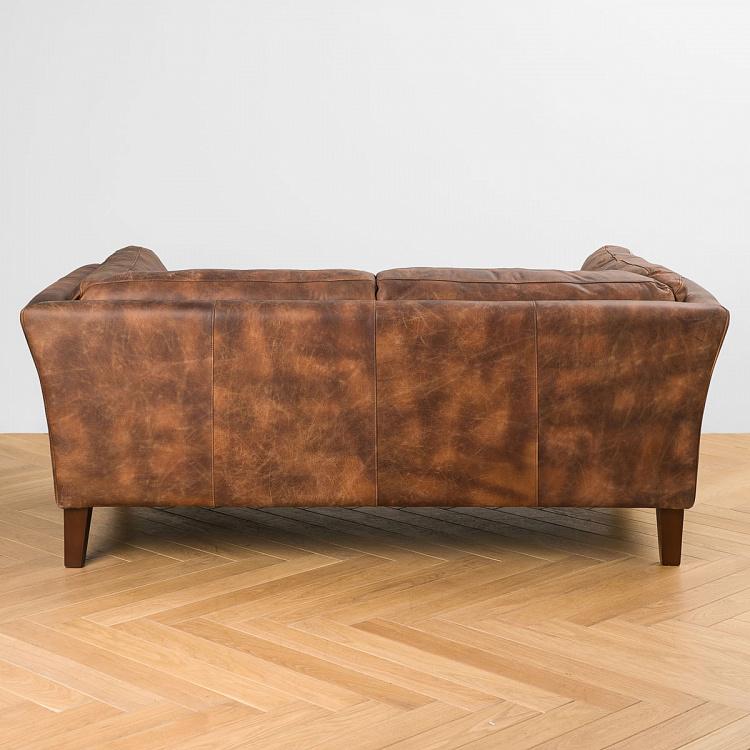 Двухместный диван Верона, тёмные ножки Verona 2 Seater, Oak Dark Brown