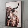 Фото-принт Canvas Picture With Brown Frame Highland