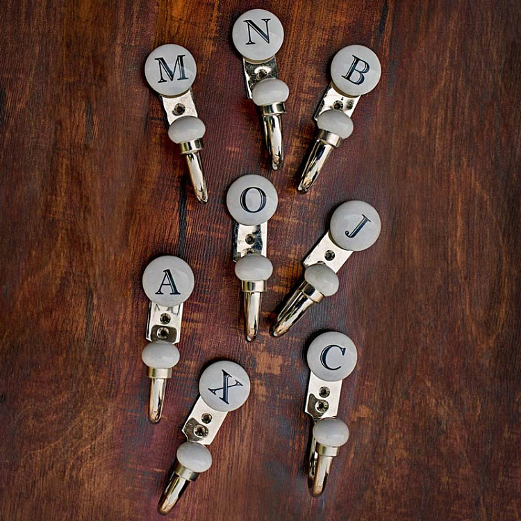 Крючок с буквой S Alphabet Hook S