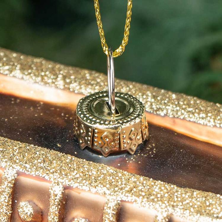 Ёлочная игрушка Триумфальная арка Glass Arch Of Triumph Brown 10 cm