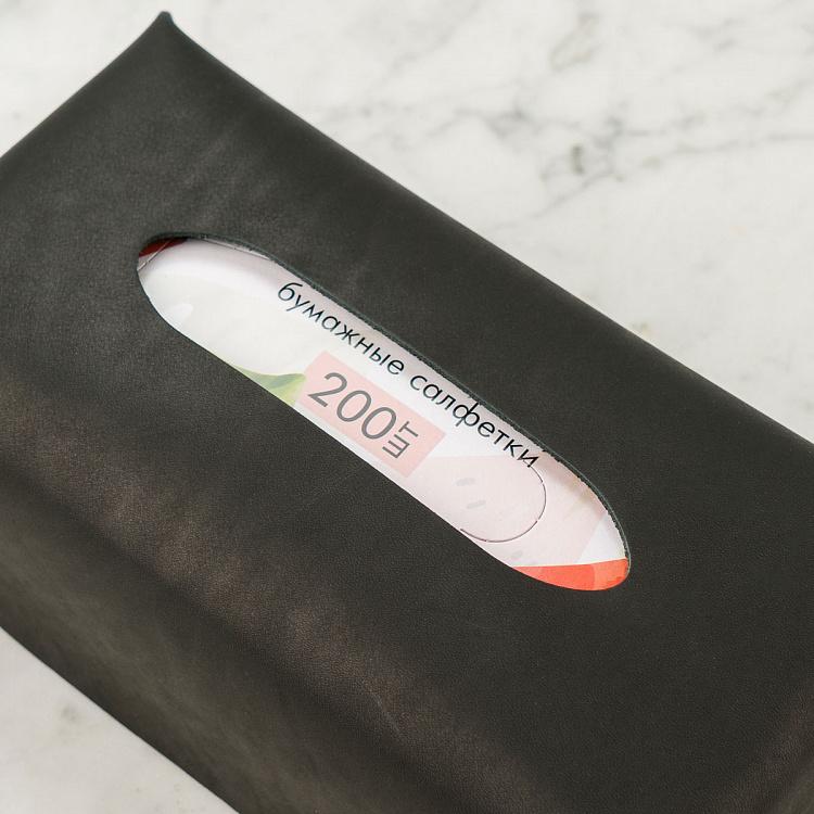 Чехол на картонный блок салфеток Нуар Case For Paper Napkins Noire