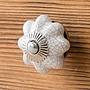 Мебельная ручка Cream Crackle Melon Ceramic Knob
