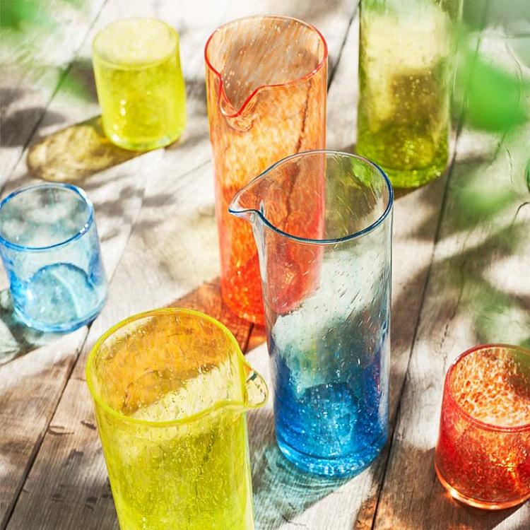 Лазурно-голубой кувшин Пузырьки Bulle Craft Pitcher Bleu Azur 1L