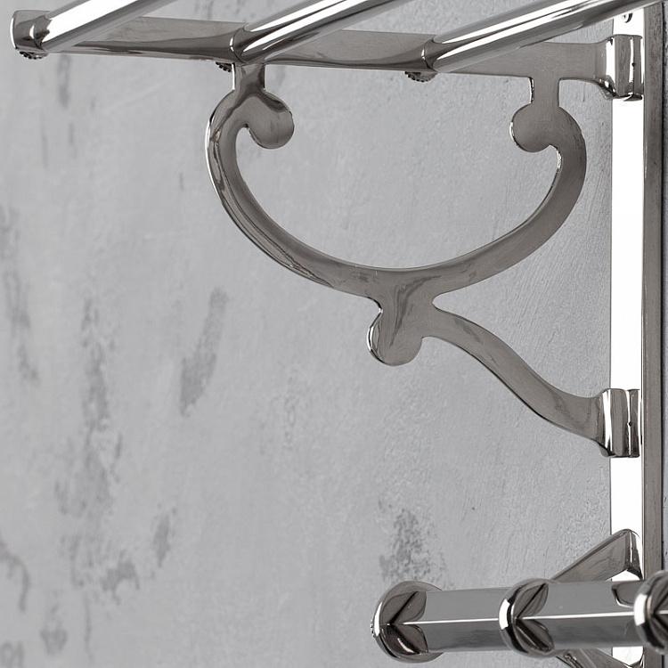 Четырёхместная настенная вешалка Bathroom Towel Rack With 4 Hooks