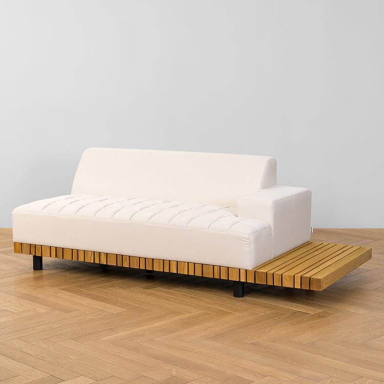 Садовый угловой диван Икона Icon Group, Golden Teak