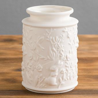 Pot Fairy Garden Ivory
