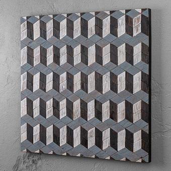 Wall Art Recycled Old Javanese Wood