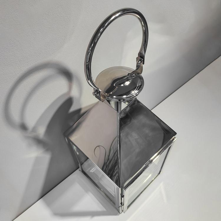 Подсвечник с кольцом-ручкой, S Hurricane With Handle Small