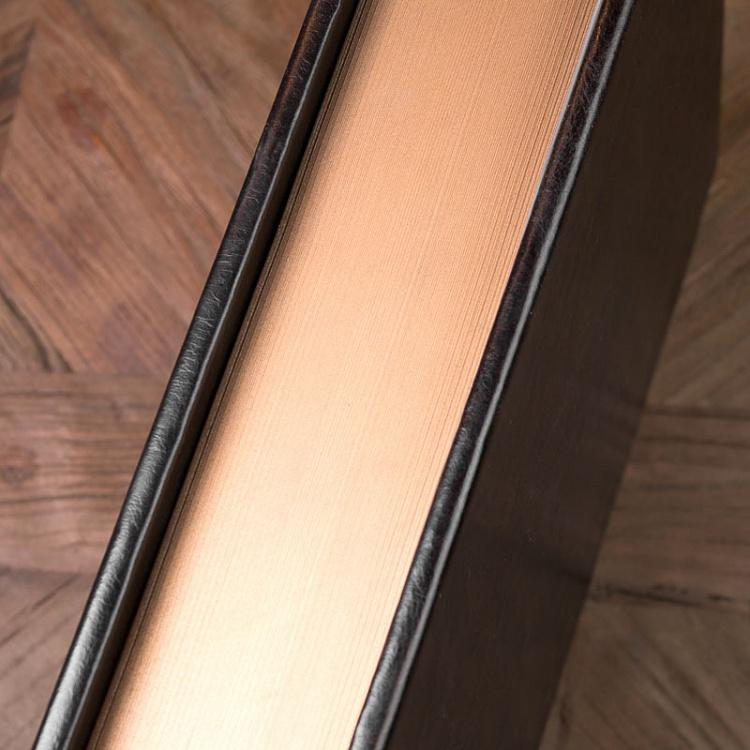 Гостевая книга Бленхейм в коже Олд Сэдл Блэк Blenheim Book, Old Saddle Black