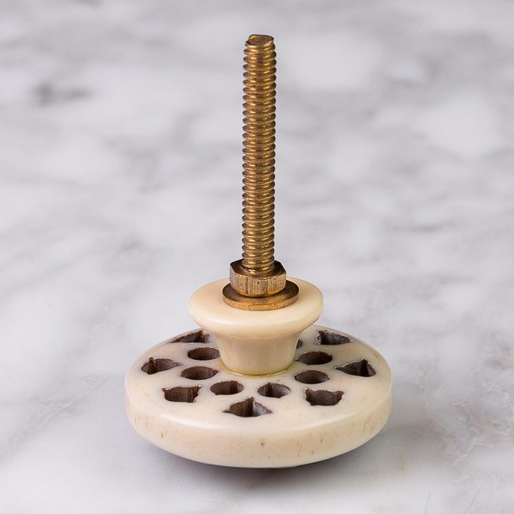 Мебельная ручка-кнопка Старый Хамптон Old Hampton Knob