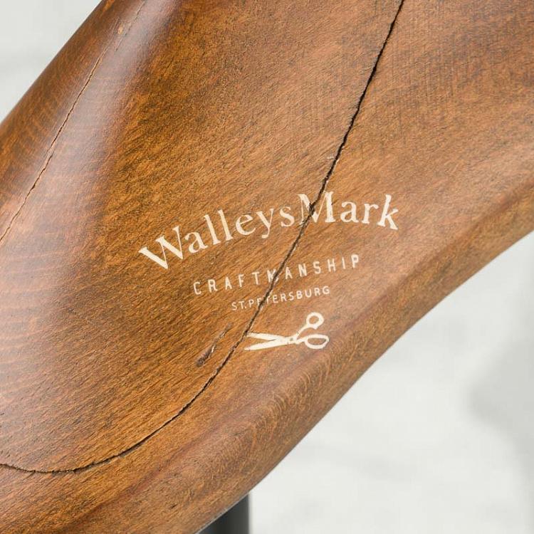 Cтатуэтка на подставке Обувная колодка Shoe Mull, Red Antique