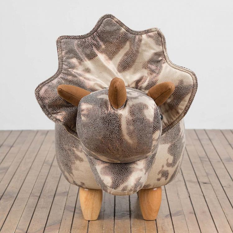 Пуфик Трицератопс Triceratops Ottoman