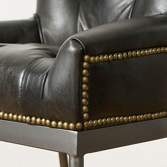 Барный стул Cosmopolitain Barstool RM натуральная кожа Old Kaprys