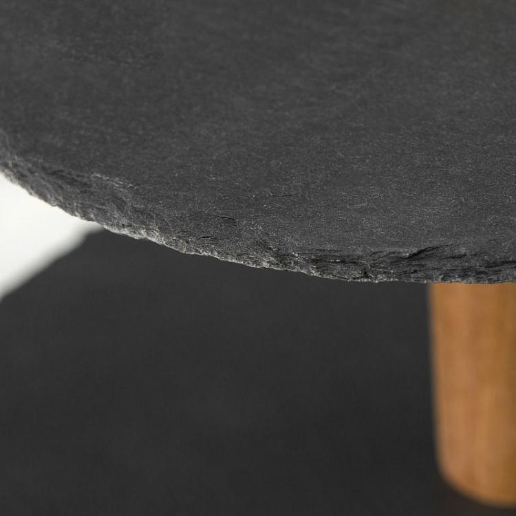 Двухуровневая сланцевая сервировочная подставка Slate 2 Levels Stand