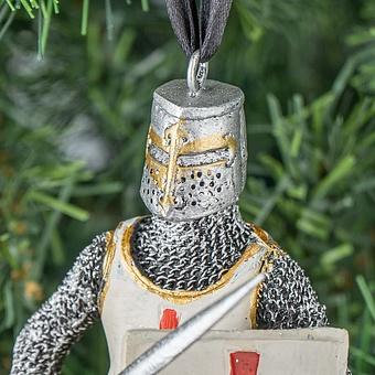 Ёлочная игрушка Knight In White 14 cm