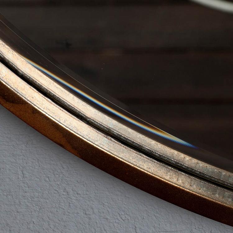 Круглое зеркало Фоб Fob Round Mirror Copper Patina