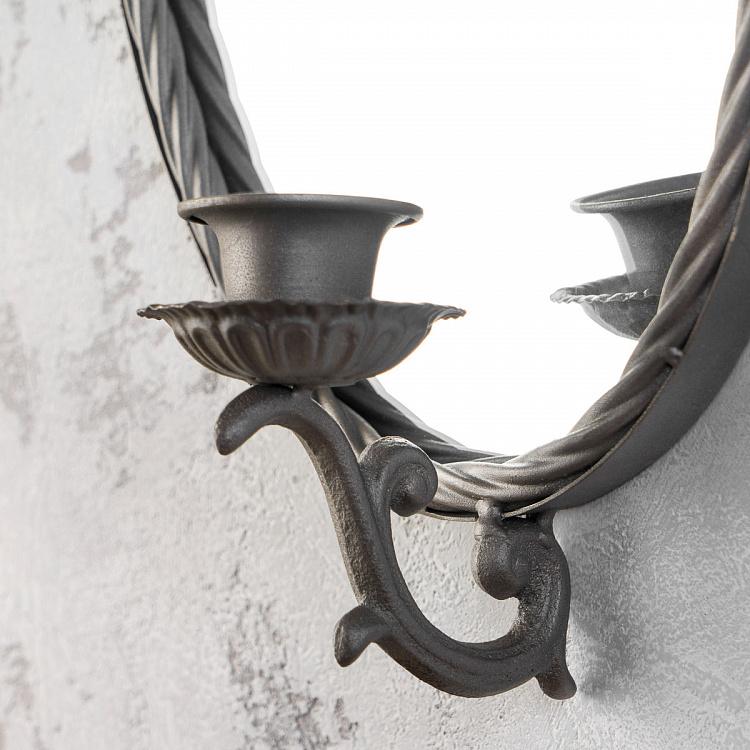 Настенное зеркало с подсвечником Wall Mirror With Candlestick