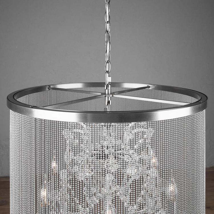Хрустальная люстра Кольчуга, S Chainmail Crystal Chandelier Small