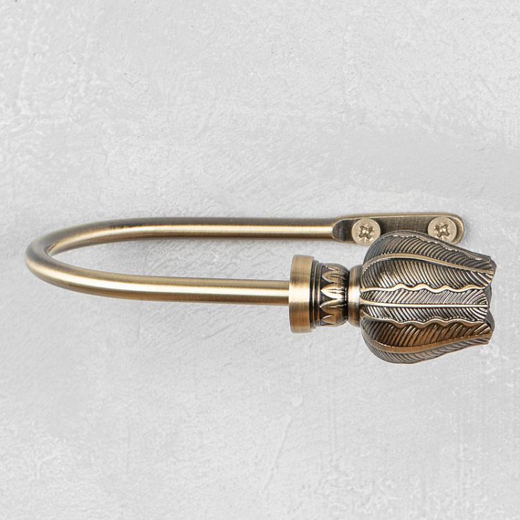 Держатель для шторы Ост Тюльпан бронза Ost Tulip Curtains Holder Bronze