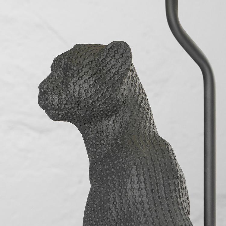 Настольная лампа с абажуром Пантера Black Panther Bagheera Lamp With Shade