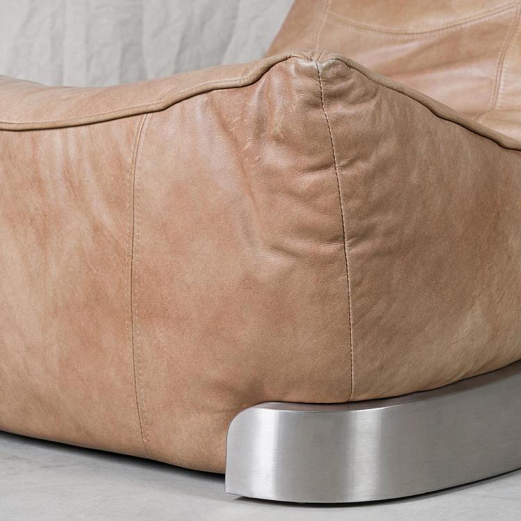 Кресло Новис, матовая сталь Nowis 1 Seater, Brushed Steel