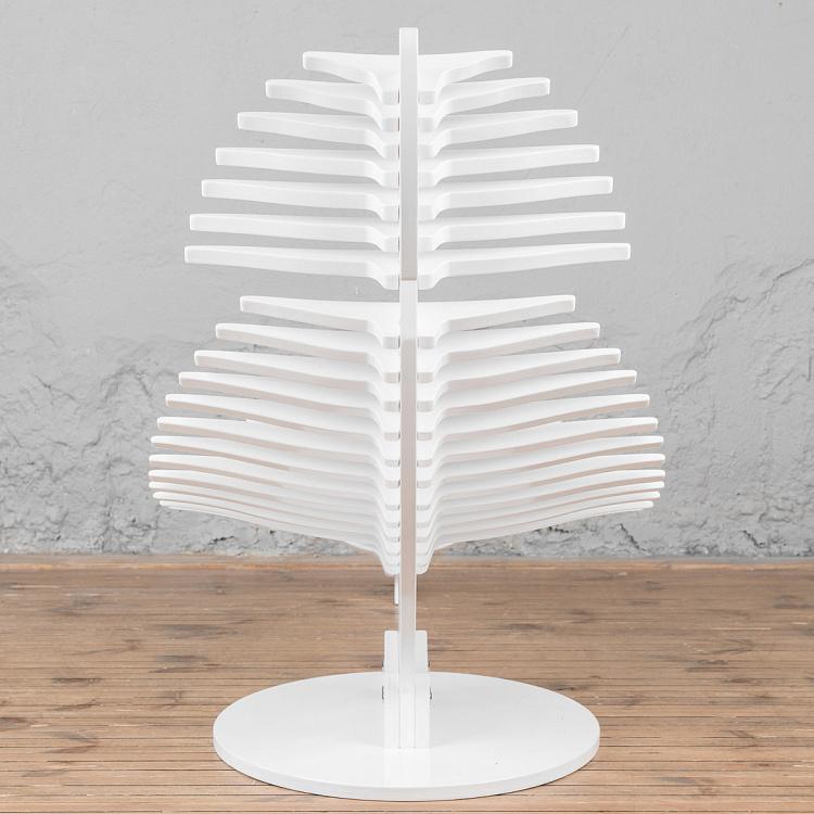 Белое кресло-шезлонг Кит Whale Lounge White