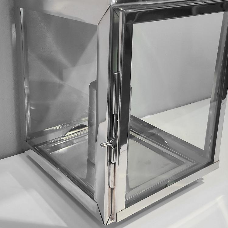 Подсвечник с кольцом-ручкой, S Hurricane With Handle Small