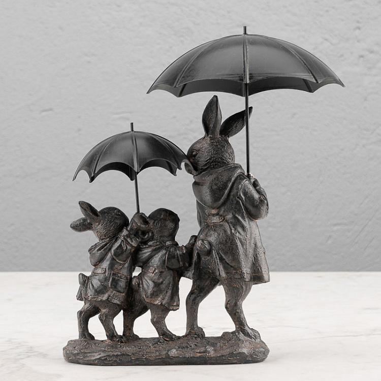 Статуэтка Крольчиха с крольчатами Deco Rabbit With Kids