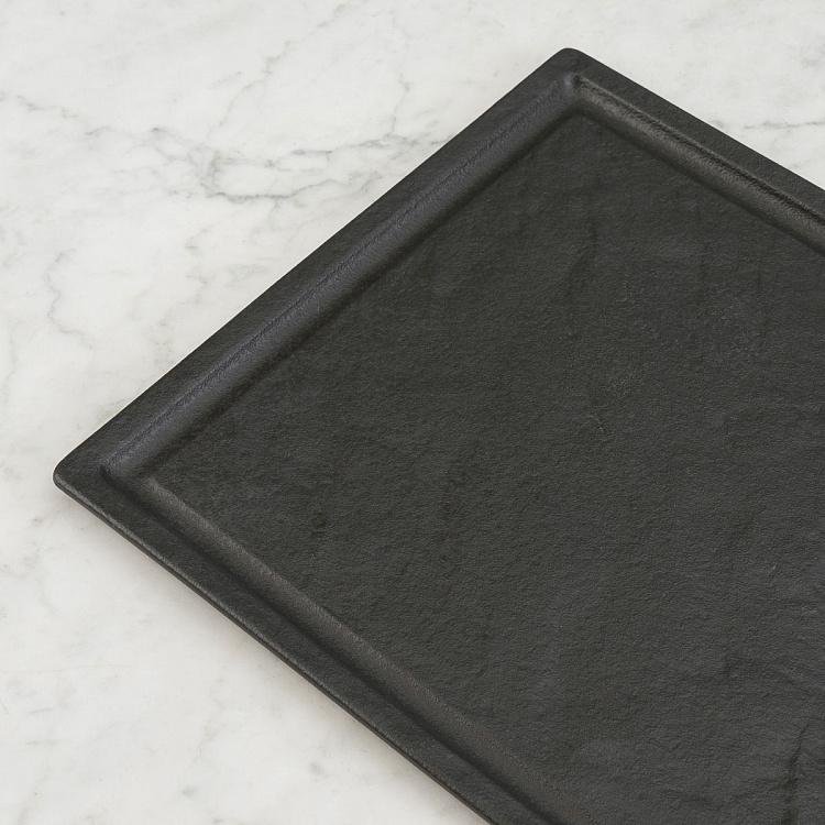 Прямоугольная тарелка для стейков Вулкания, L Vulcania Rectangle Steak Plate Large