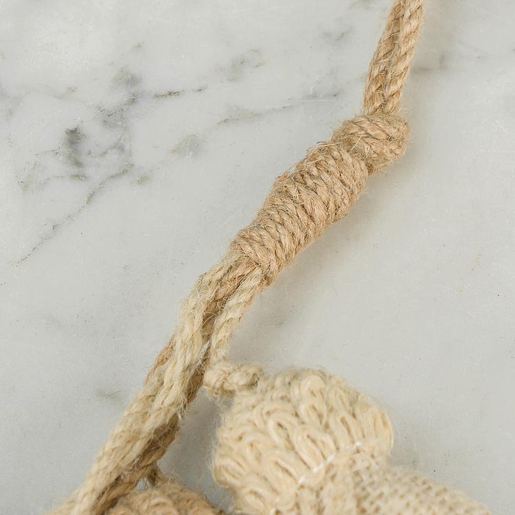 Новогодняя подвеска Цветы Flower Pendant 22 cm