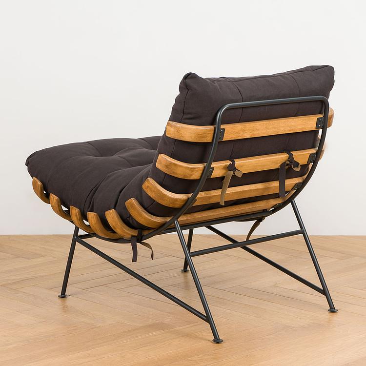 Кресло Капри Capri Armchair, Black Matt Metal RM