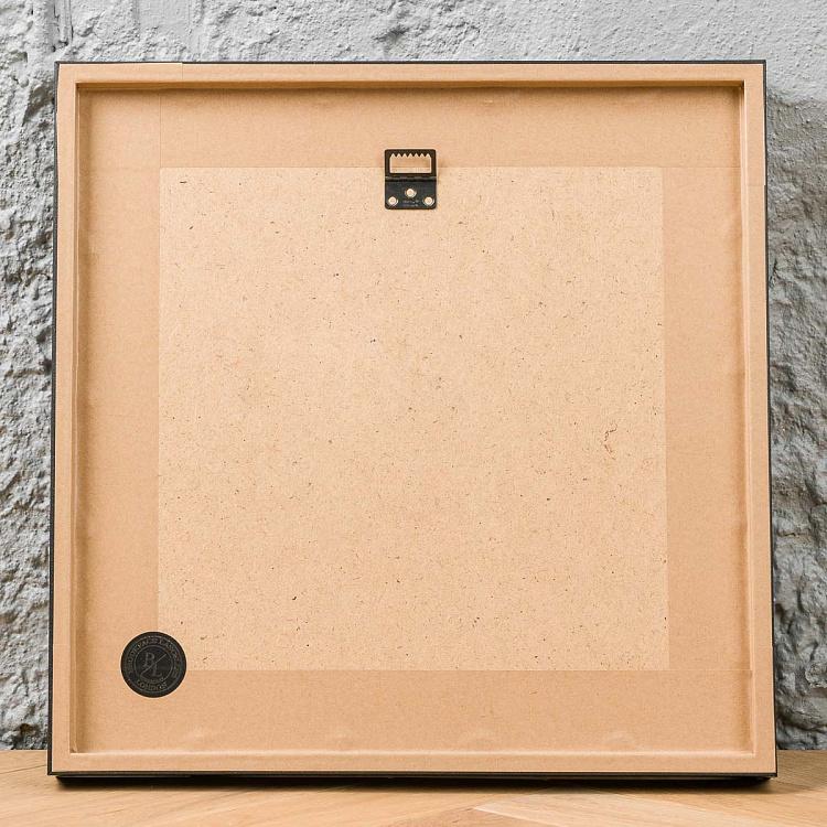 Фото-принт в чёрной раме Ваше величество Majesty, Black Box Frame