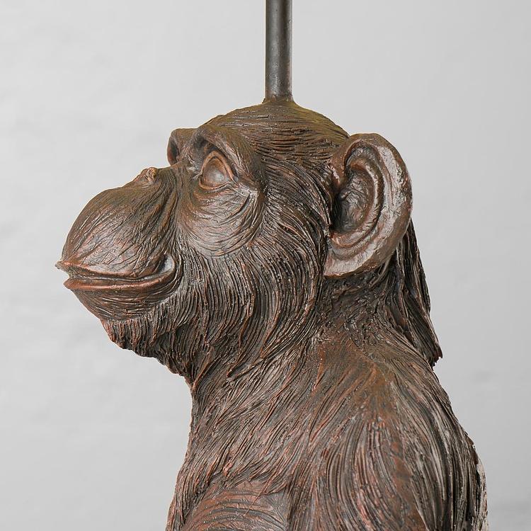 Настольная лампа с абажуром Обезьяна с блюдом Monkey Tray Lamp With Shade