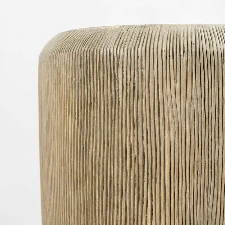 Высокое кашпо Эффектори Вау капучино, S Effectory Wow Tall Pot Cappuccino Small