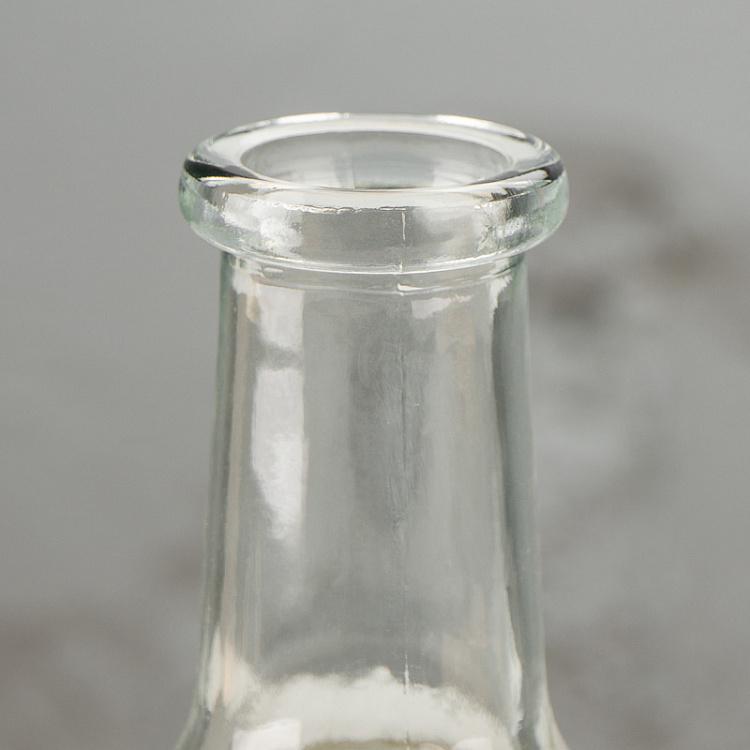 Ваза-бутылка в корзинке, M Bottle Vase In Basket Medium