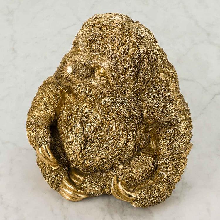 Статуэтка Золотой ленивец Флэш Sloth Flash Gold