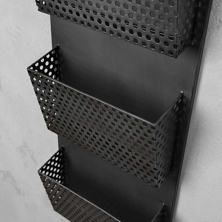 Часы с газетницей Clock With Documents Holder