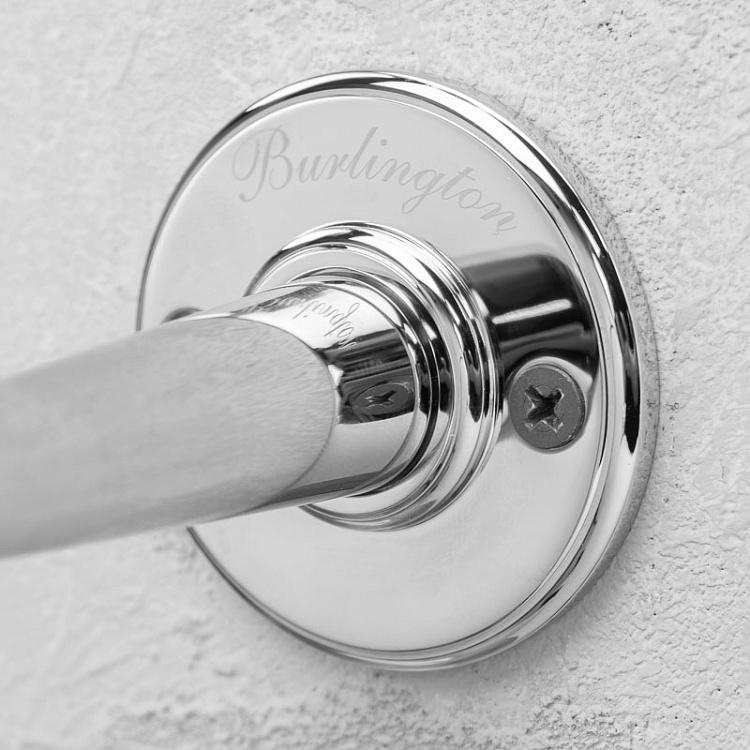 Настенный держатель-крюк для туалетной бумаги цвета хром Toilet Roll Hook Holder Chrome