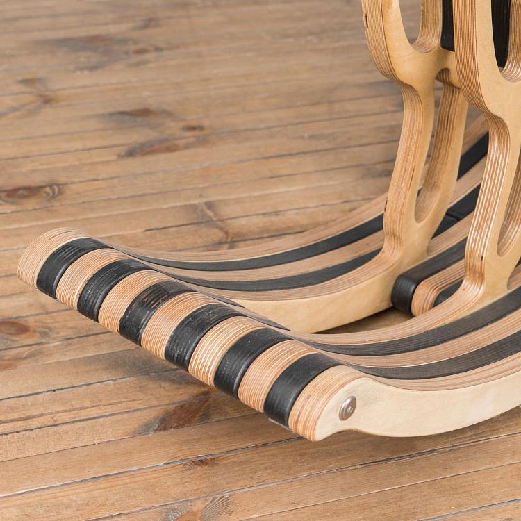 Светлая детская качалка Альпака Alpaca Rocking Chair Light Oil