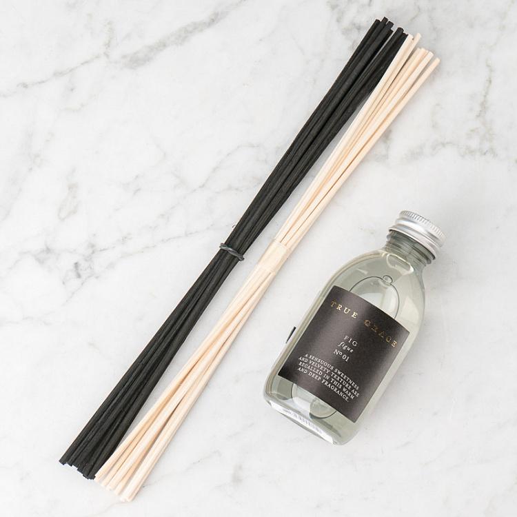 Жидкость для аромадиффузора с палочками Инжир, 200 мл Small Reed Diffuser Refill Fig 200 ml