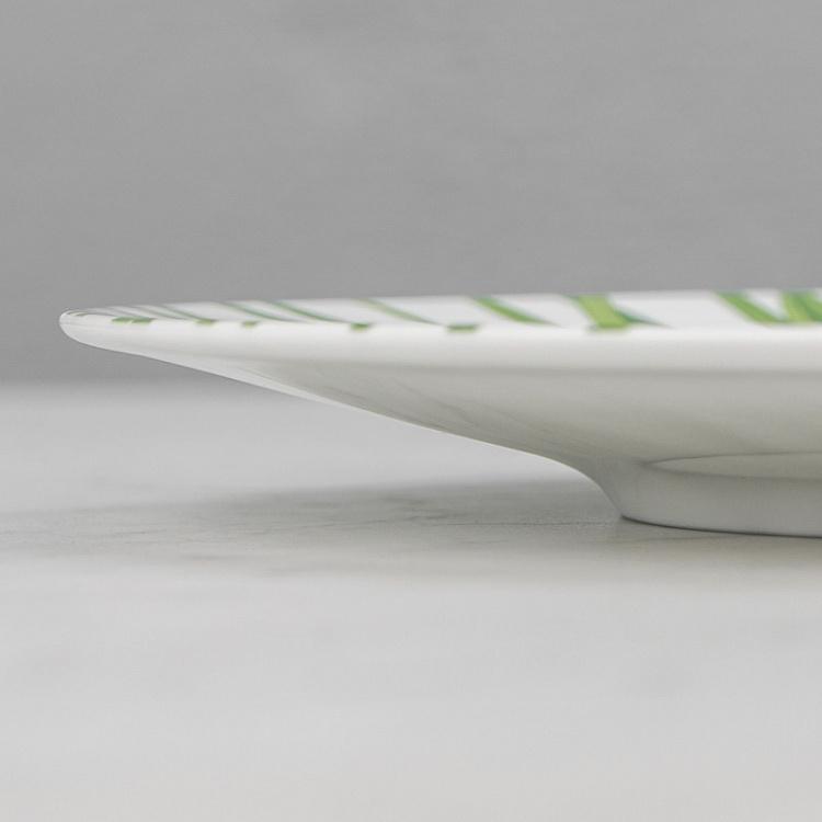 Сервировочная тарелка Зелёная жизнь Life In Green Serving Plate