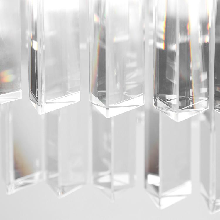 Прямоугольная люстра Одеон, M Odeon Rectangular Chandelier Medium