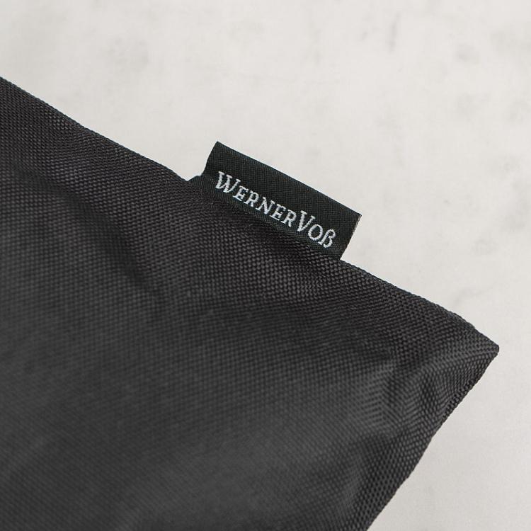 Чёрная декоративная подушка Рыба Cushion Fish Black