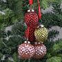Ёлочная игрушка 5 Multi-Colored Balls Pendant 5 cm